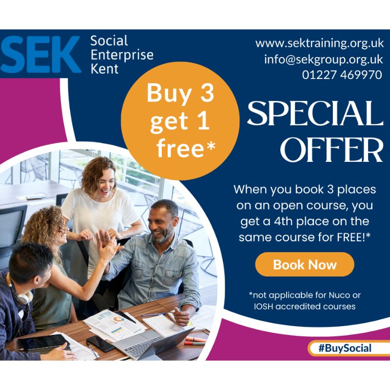 Special Offer! news item at Social Enterprise Kent CIC